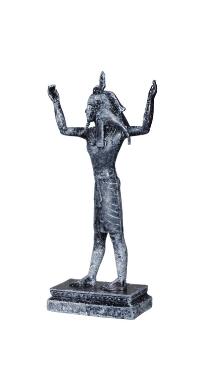 Shu Statue | Egyptian God of Air & Wind Sculpture | Ancient Egypt Deity Figurine | God of the Atmosphere | Egyptian Mythology Decor