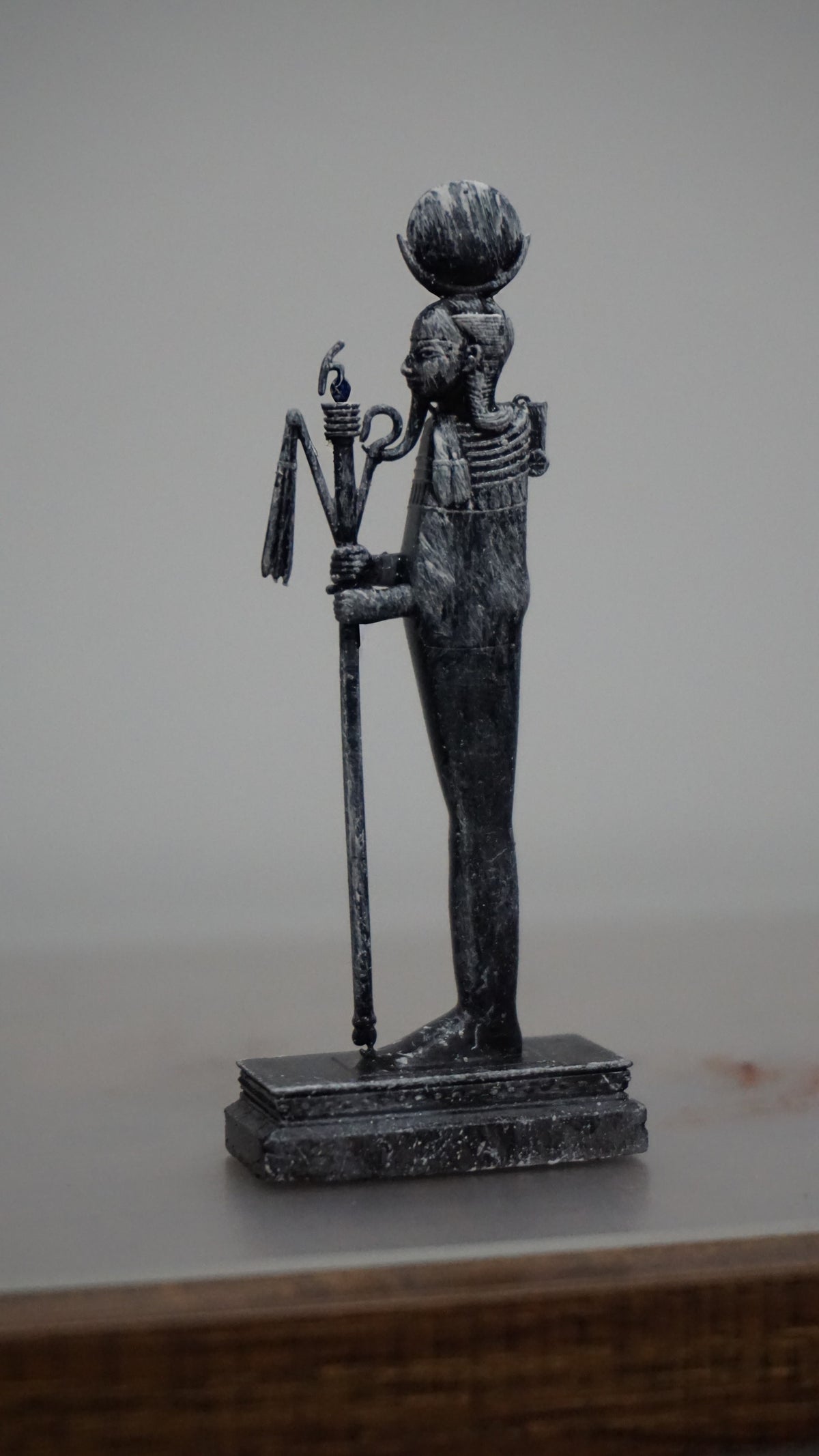 Khonsu Statue | Egyptian Moon God Sculpture | God of the Moon, Healing & Protection | Ancient Egypt Deity Figurine | Egyptian Mythology Decor