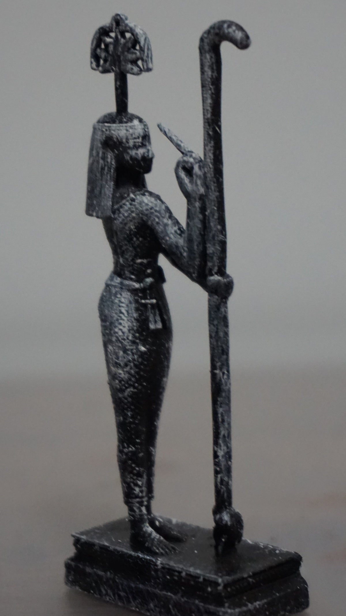 Seshat Statue | Egyptian Goddess of Wisdom & Writing Sculpture | Ancient Egypt Goddess of Knowledge, Records & Architecture | Egyptian Mythology Decor