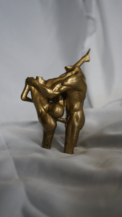 Female, Male, Connection - Sculpture, Statue, and Tabletop Decoration