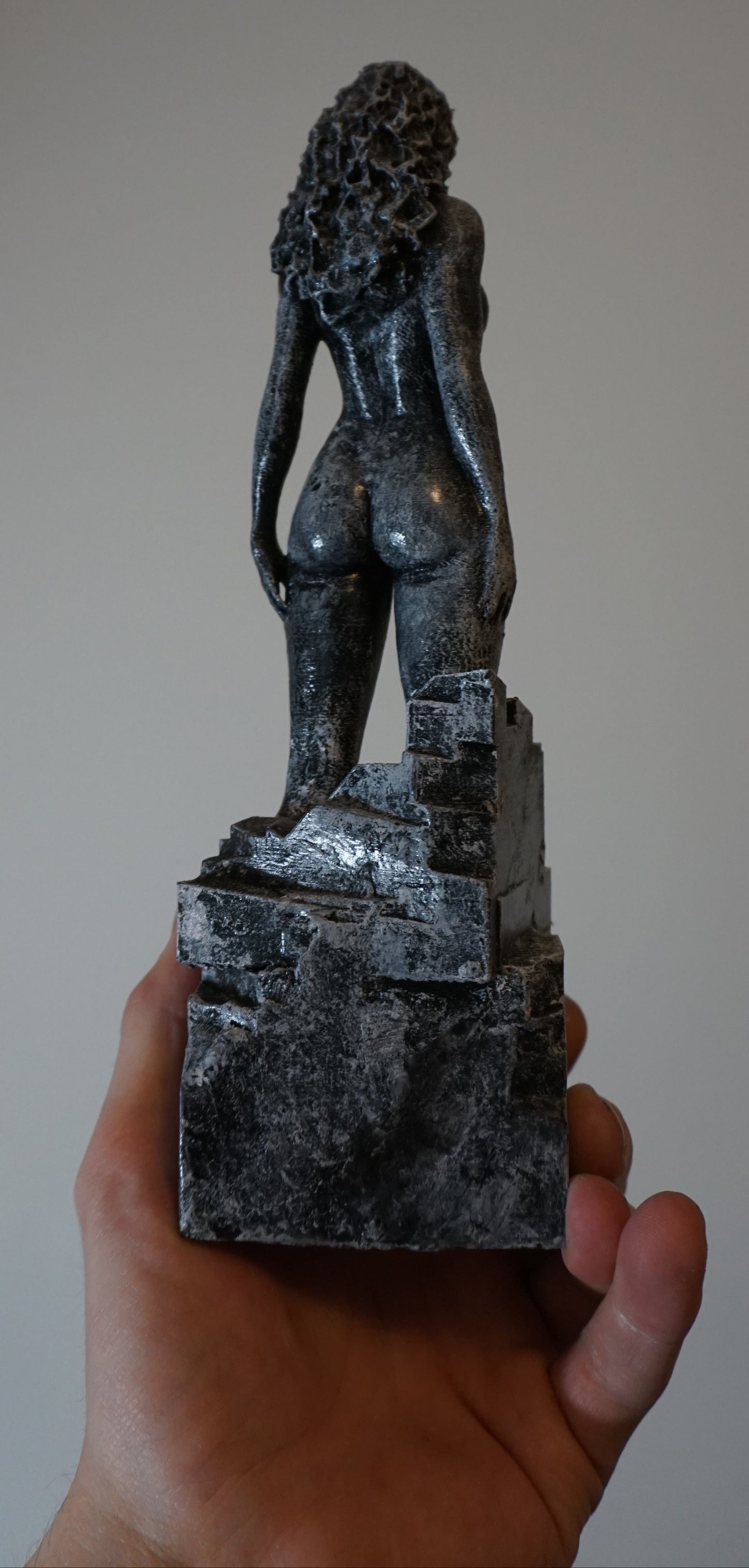 Transgender "Stone Sculpted Goddess" Erotic Art Sculpture and figurine