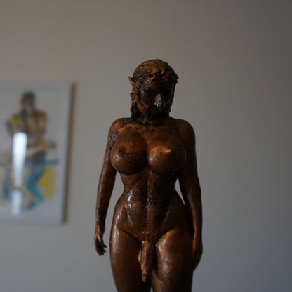 Transgender "Watcher of the night" Art Sculpture and figurine