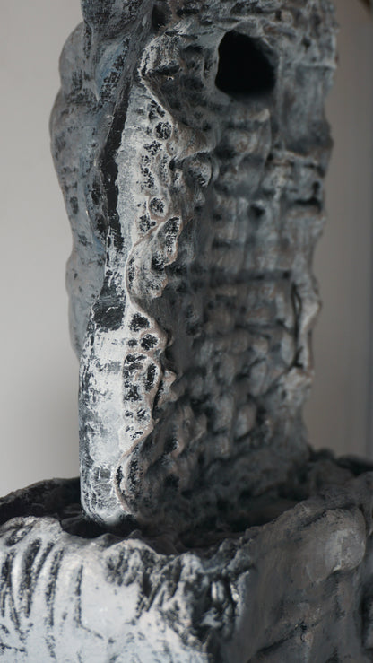 Cliff Waterfall tabletop water Fountain Interactive art