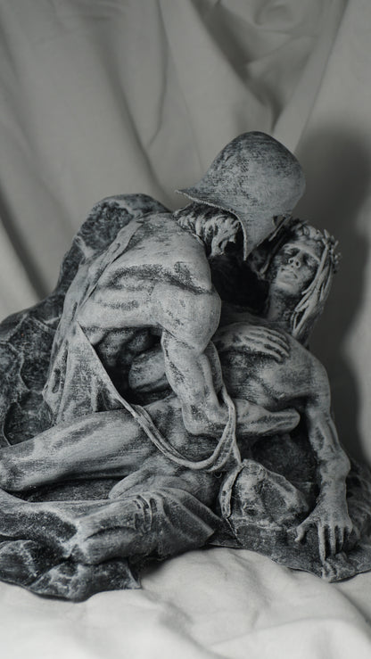 The Death Of Patroclus Achilles and Patroclus Statue Gay Art LGBTQ