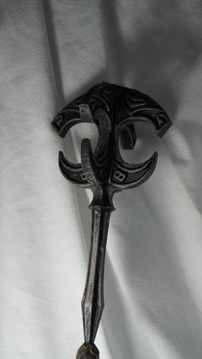 Mini Nordic mace Non functional Durable Plastic Replica Cosplay Piece