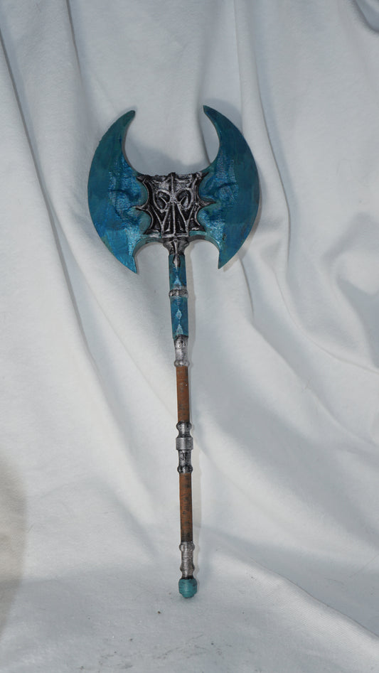 Stalhrim Great Axe Non functional Durable Plastic Replica Cosplay Piece