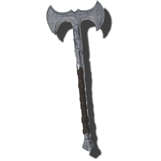 Iron Double Battle Axe Non functional Durable Plastic Replica Cosplay Piece