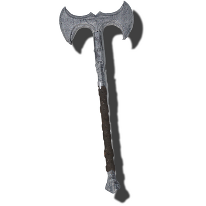 Mini Iron Double Battle Axe Non functional Durable Plastic Replica Cosplay Piece