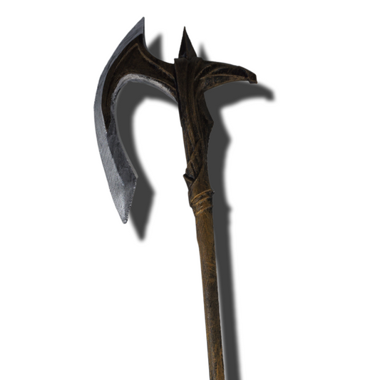 Elven Battle Axe Non functional Durable Plastic Replica Cosplay Piece