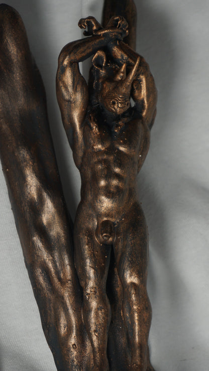 Saint Rhino Adult Mature gay Fine Art Statue