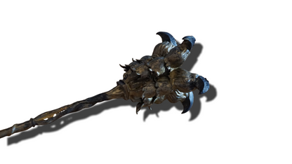 Mini Beastclaw great hammer Miniature Format