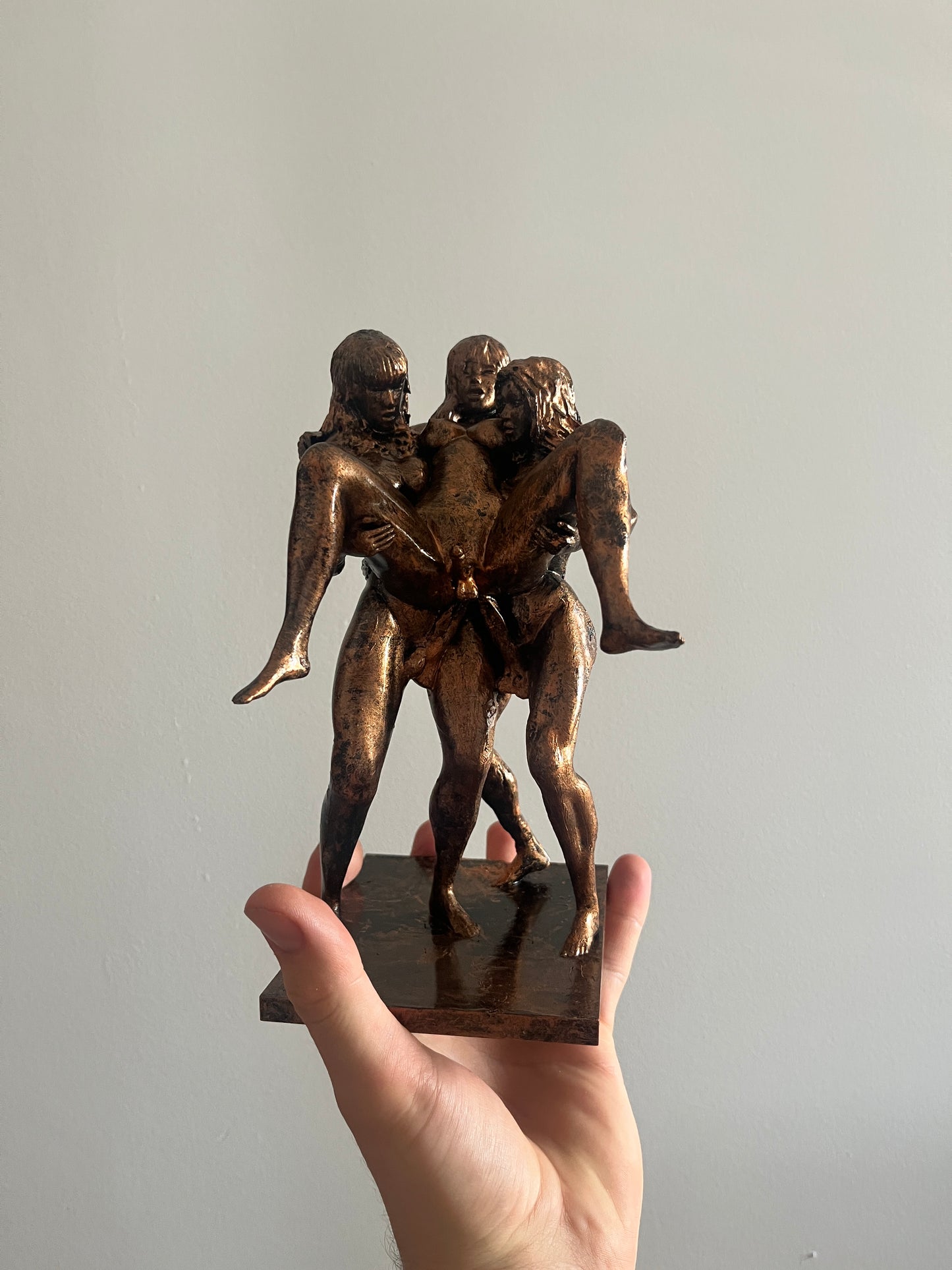 Triples Erotic sculpture and figurine