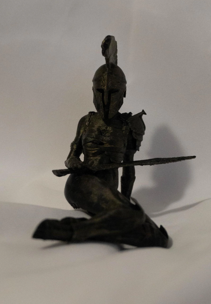 Female, Androgynous, Spartan warrior - Sculpture and Tabletop Decoration Transgender Trans Statue Options Available