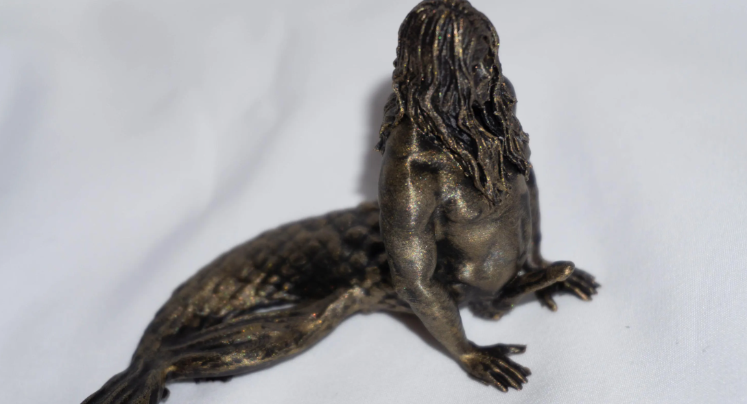 Male, Ocean Kissed - Sculpture, Statue, and Tabletop Decoration Options Available