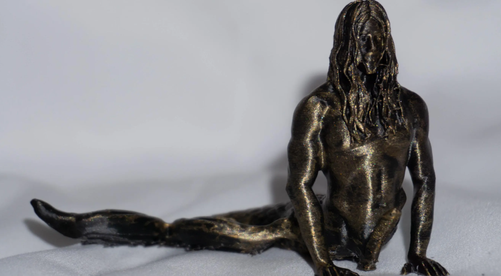 Male, Ocean Kissed - Sculpture, Statue, and Tabletop Decoration Options Available