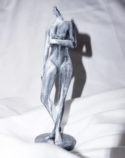 Androgynous, The Self - Sculpture and Tabletop Decoration Statue Transgender