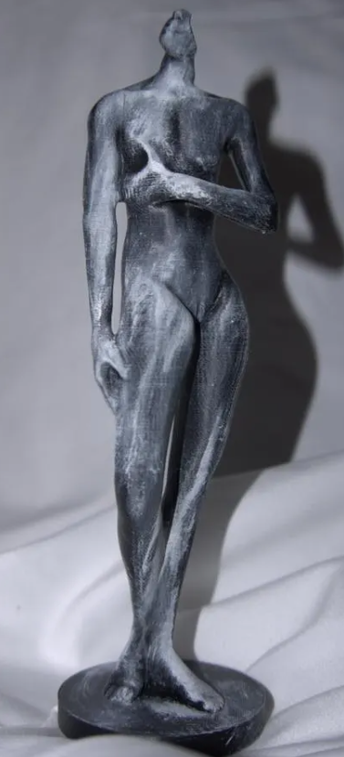 Androgynous, The Self - Sculpture and Tabletop Decoration Statue Transgender