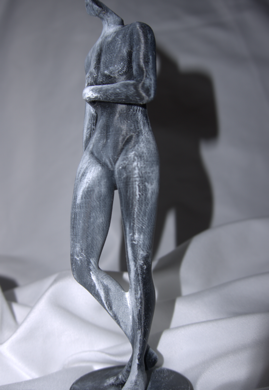 Androgynous, The Self - Sculpture and Tabletop Decoration Statue Transgender