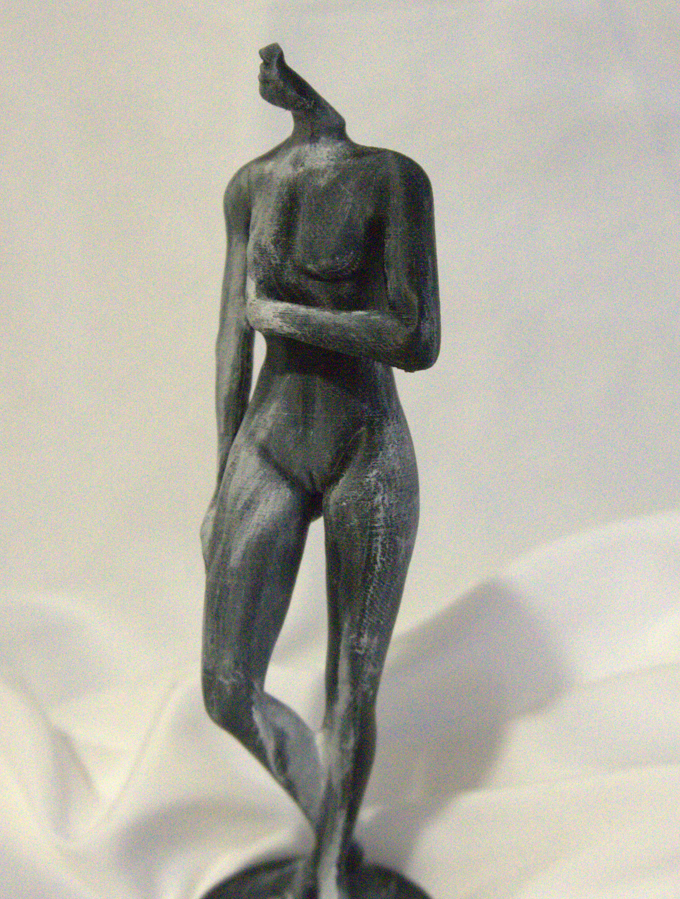 Androgynous, The Self - Sculpture and Tabletop Decoration Statue Transgender