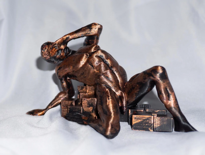 Male, Blind - Sculpture and Tabletop Decoration Statue