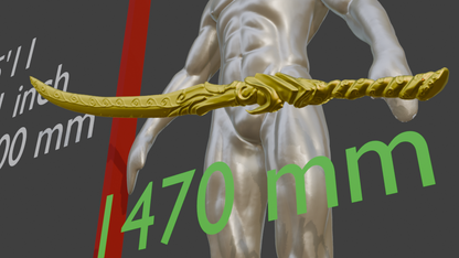 Ebony Great Sword Replica