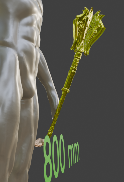 Ebony Mace Replica