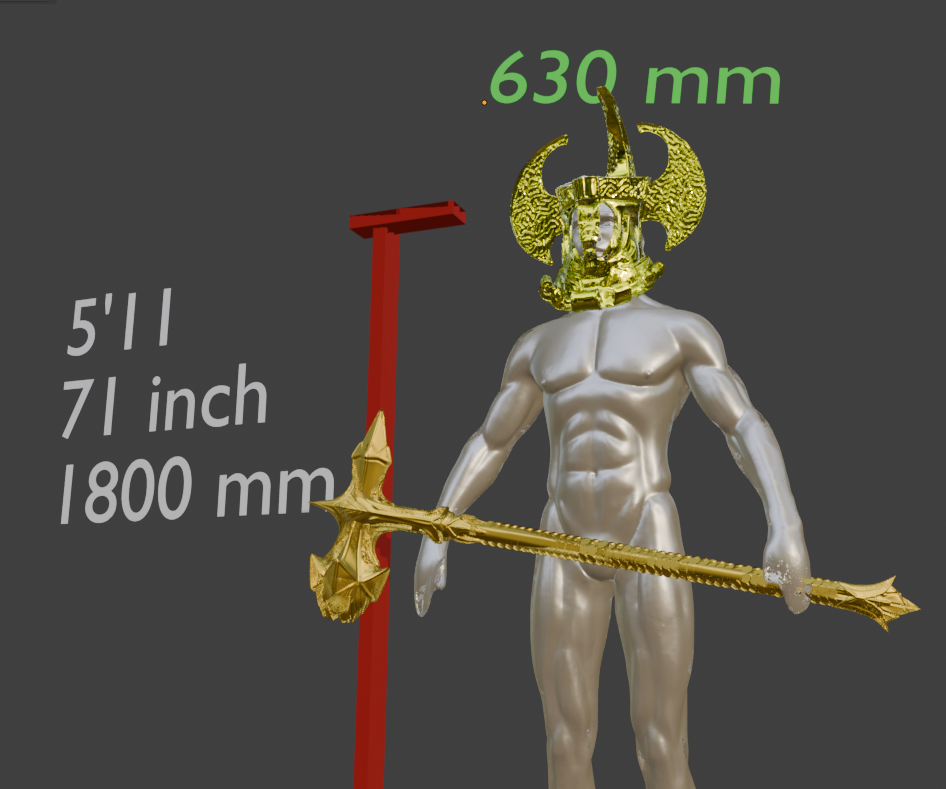 Crucible Axe Helmet Replica