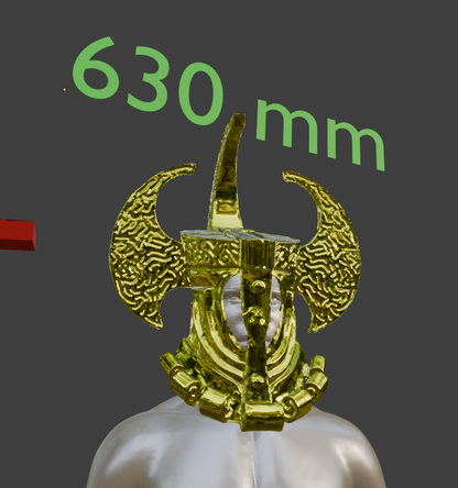 Crucible Axe Helmet Replica