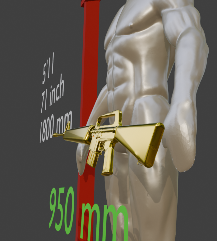Service Rifle Replica