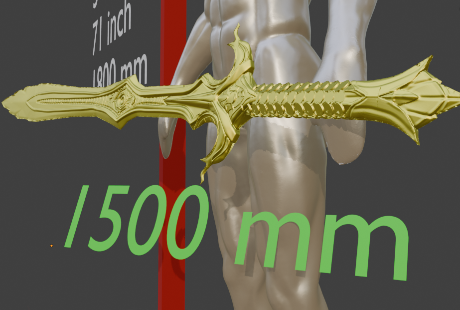 Glass Great Sword Mini