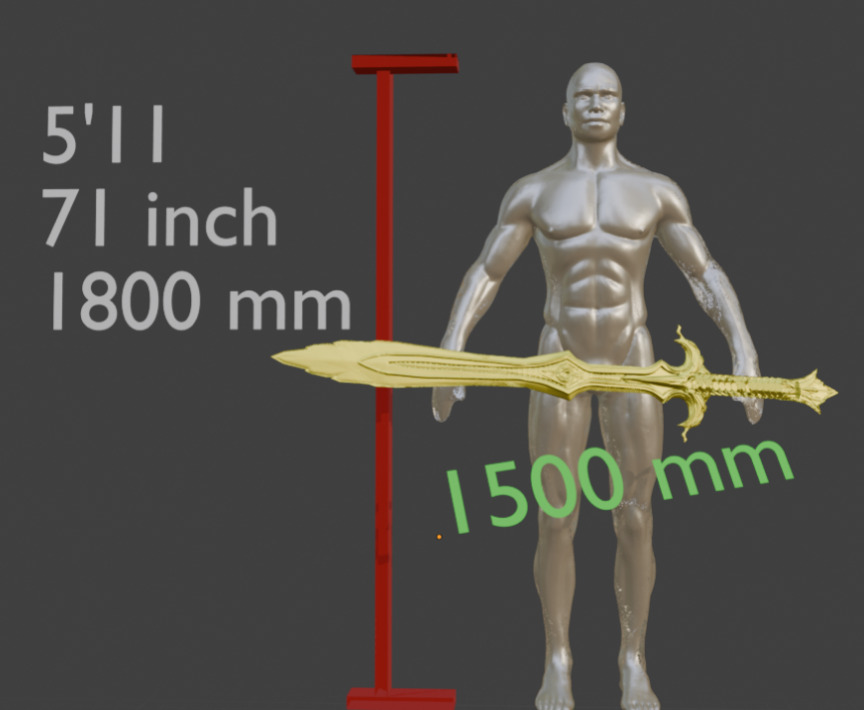 Glass Great Sword Mini