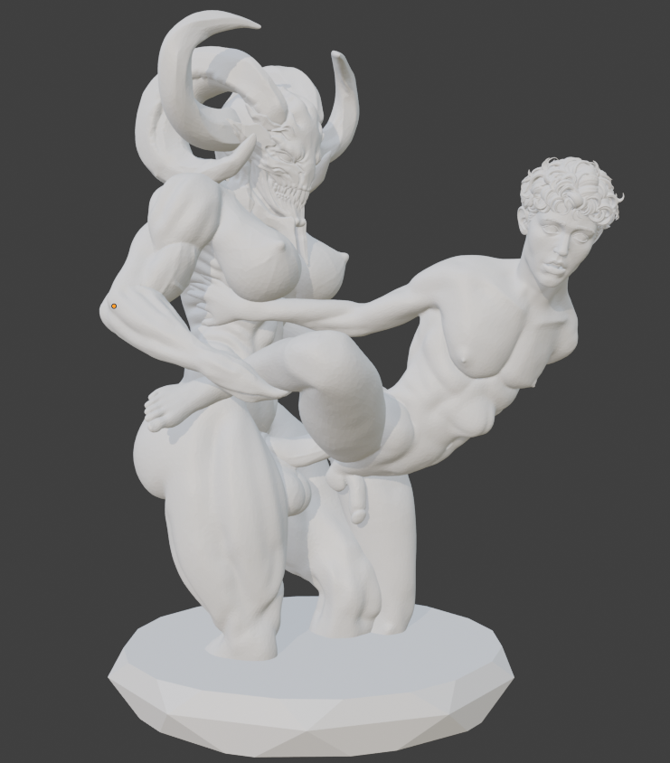 Sultry Ritual Mature Statue