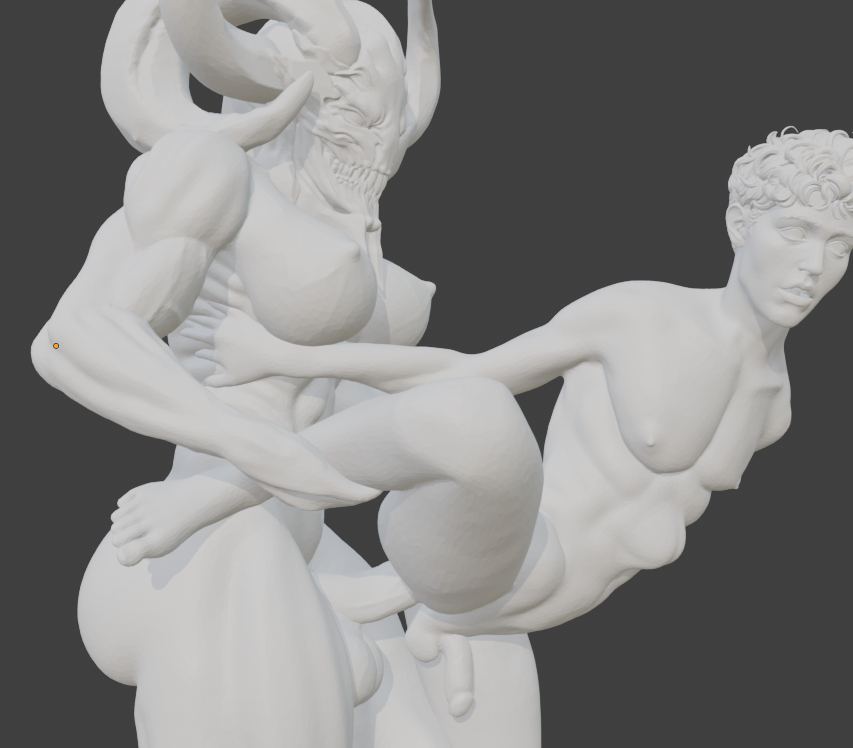 Sultry Ritual Mature Statue