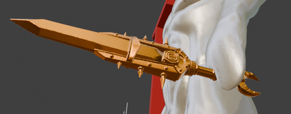 Mini Keening Dagger Non functional Durable Plastic Replica Cosplay Piece