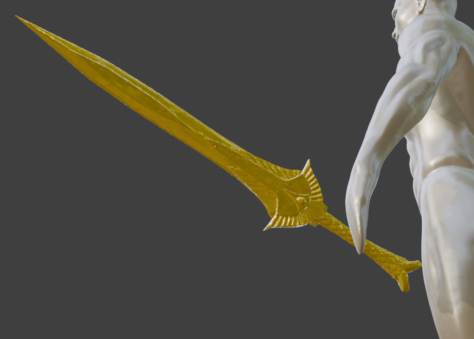 Mini Elven Short Sword Non functional Durable Plastic Replica Cosplay Piece
