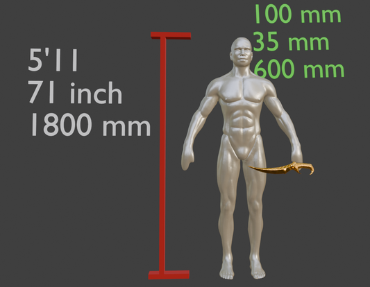 Blade of Woe Non functional Durable Plastic Replica Cosplay Piece
