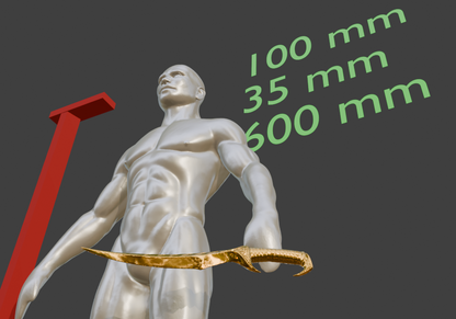 Mini Blade of Woe Non functional Durable Plastic Replica Cosplay Piece
