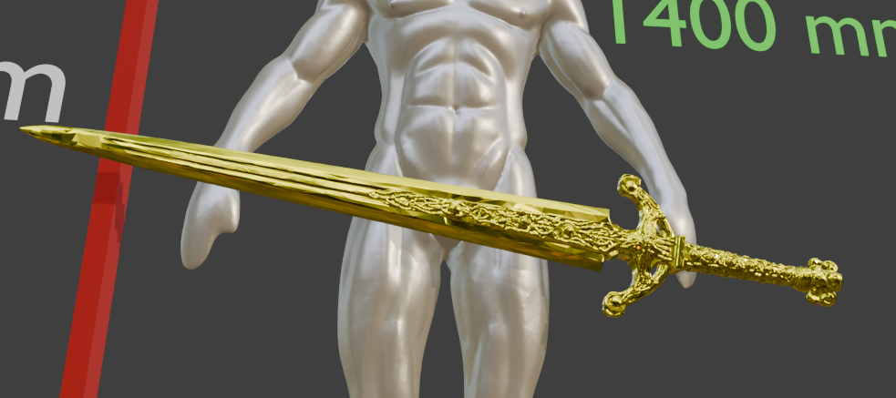 Mini Ordovis's Greatsword Non functional Durable Plastic Replica Cosplay Piece