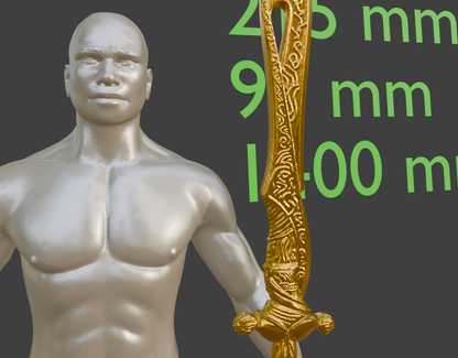 Mini Inseparable Sword Miniature Format