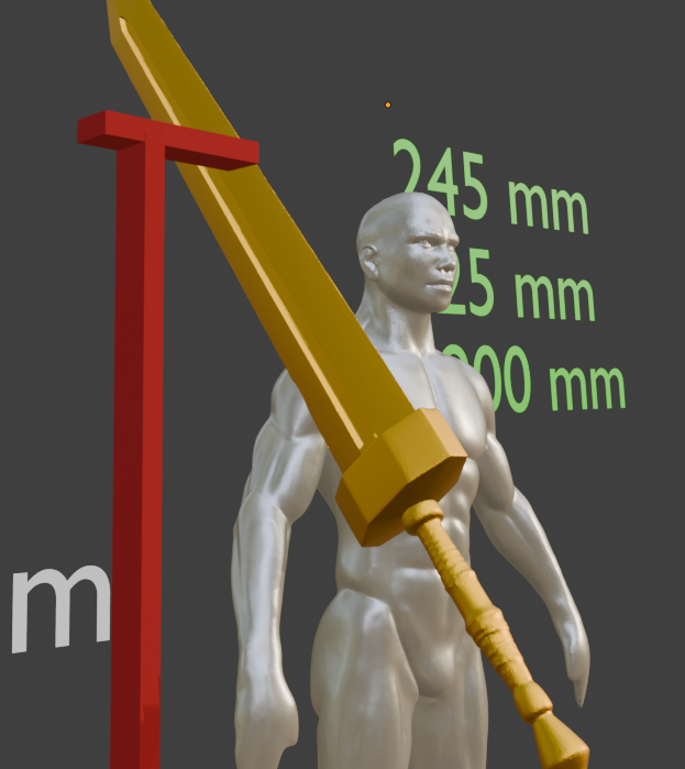 Mini The Great Sword Guts Sword Miniature Format