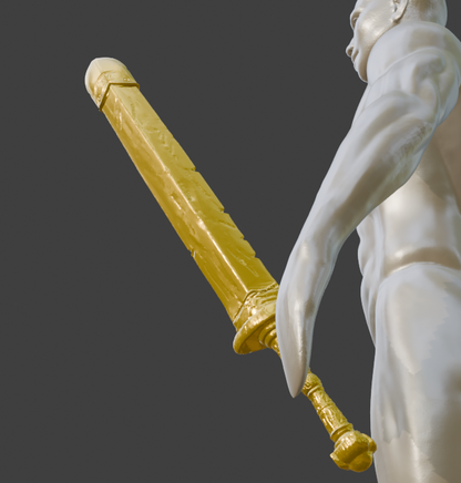 Mini Stone-Sheathed Sword Miniature Format