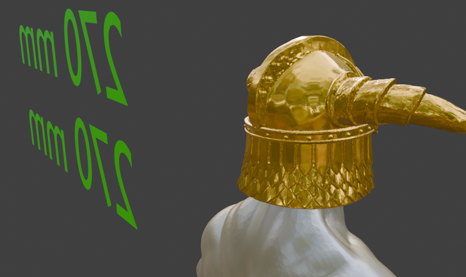 Mini Stalhrim Heavy Helmet Nord Miniature Format