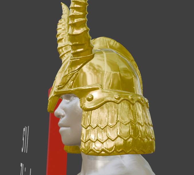 Mini Stalhrim Light Helmet Nord Miniature Format