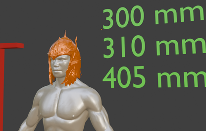 Mini Balduran Helmet Miniature Format