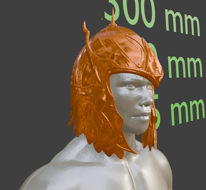 Mini Balduran Helmet Miniature Format