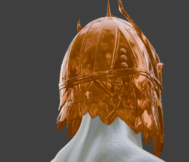 Mini Balduran Helmet Miniature Format