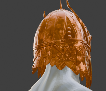 Mini Balduran Helmet Miniature Format