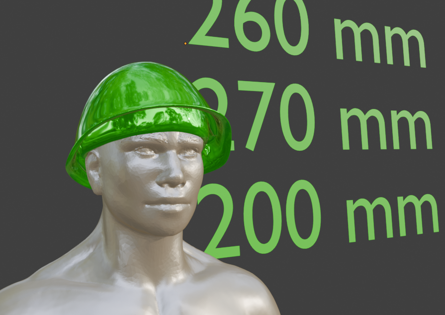 Mini SSh-68 Penisth Helmet Miniature Format