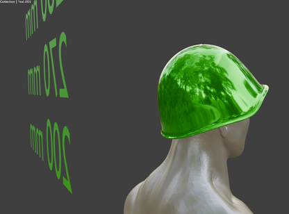 Mini SSh-68 Penisth Helmet Miniature Format