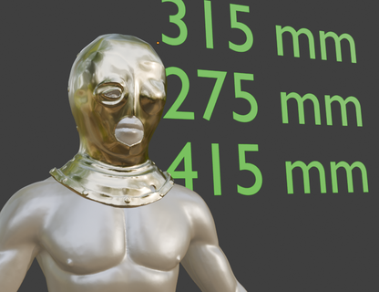 Mini Prisoner's helmet Miniature Format